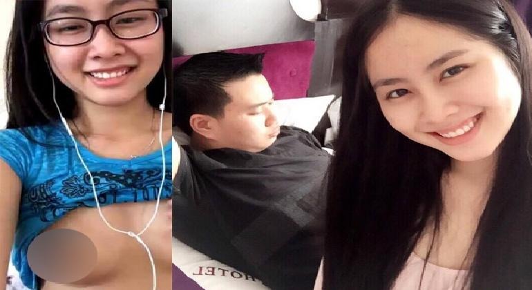 Lộ clip hoa hậu Võ Hồng Ngọc Huệ cực phê cùng bạn trai ở phòng ngủ